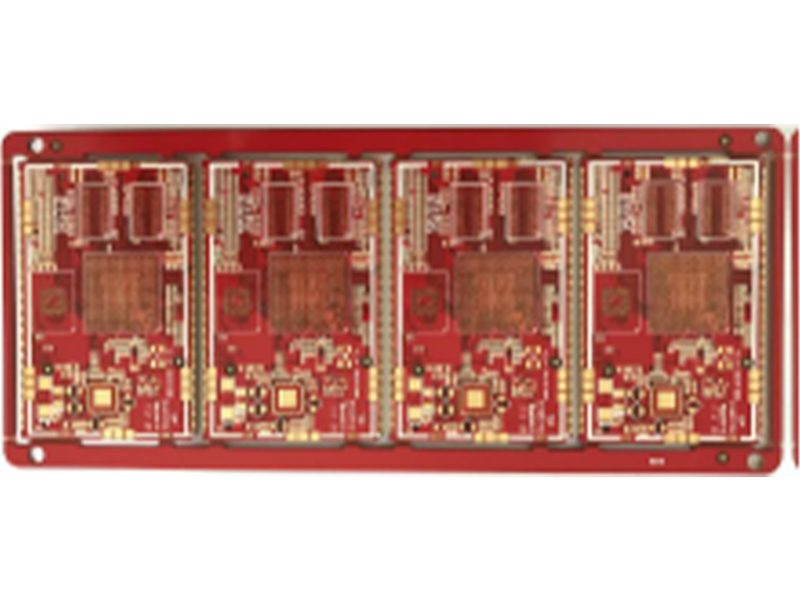 8層半穴モジュール基板